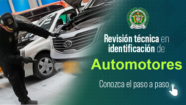 Revisi&oacute;n t&eacute;cnica e identificaci&oacute;n de automotores.