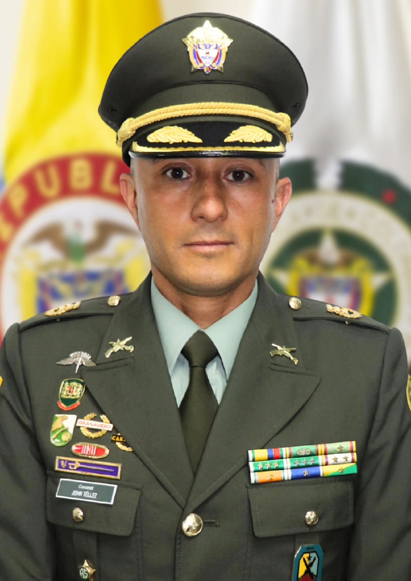 Coronel John Hernando Téllez Ariza