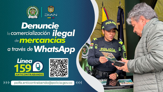 Informe de manera an&oacute;nima y segura sobre posibles casos de contrabando y otros delitos que afecten el orden econ&oacute;mico del pa&iacute;s.