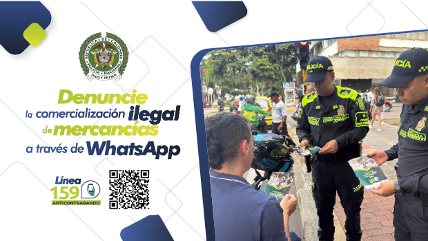 Juntos protegemos lo nuestro, l&iacute;nea Anticontrabando 159. &iexcl;Denuncia!