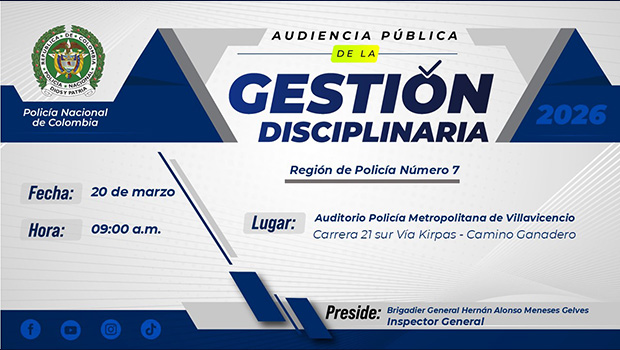 Audiencia P&uacute;blica de la Gesti&oacute;n Disciplinaria R 7