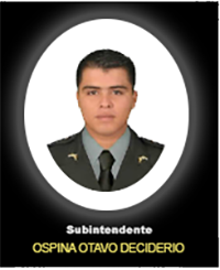Fotograf&iacute;a del Se&ntilde;or Si. Ospina Otavo Deciderio quien falleci&oacute; en cumplimiento de su deber.