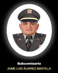 Subcomisario JAIME LUIS &Aacute;LVAREZ MANTILLA