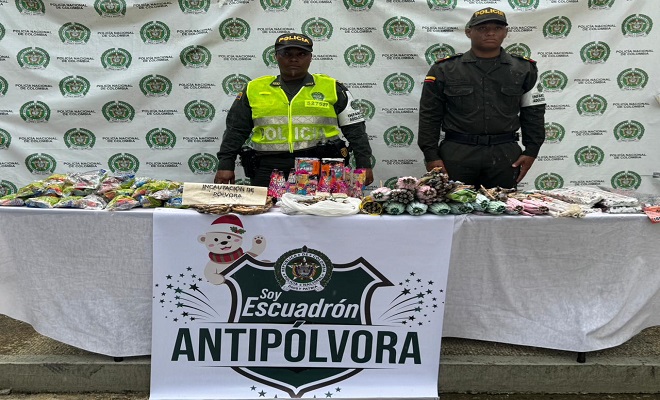 ¡Golpe a la pólvora ilegal! 