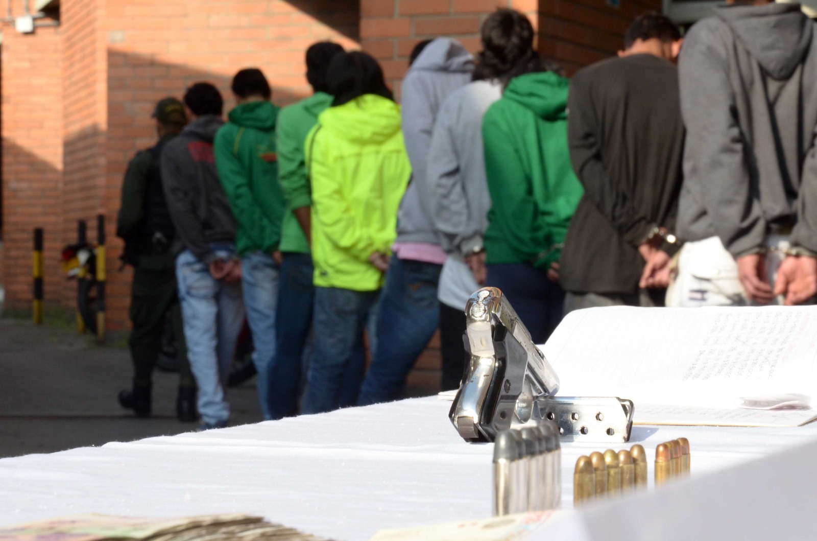 Los operativos permitieron las capturas de 16 presuntos integrantes