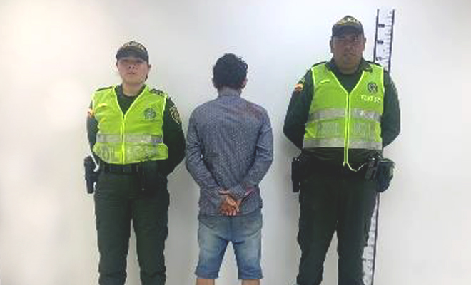 Capturado por delito de hurto 