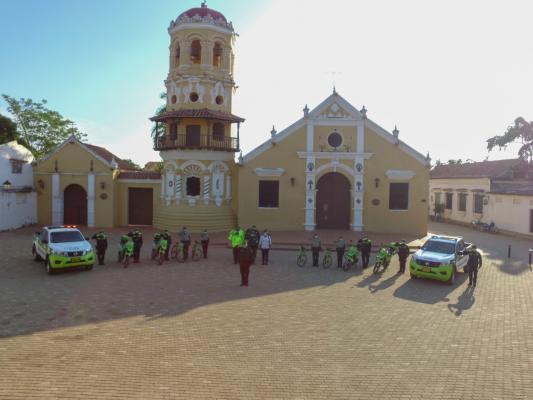 Desde la emblemática plaza de la iglesia de la concepción en Mompox, lanzamos el Plan Semana Santa “Apasiónate por la vida”
