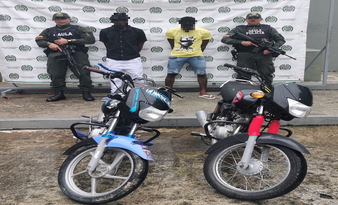 Dos capturados por extorsión en Quibdó