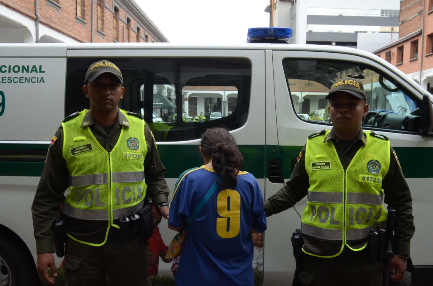 En dos horas rescatado bebé de tres meses de nacido que había sido raptado en Medellín