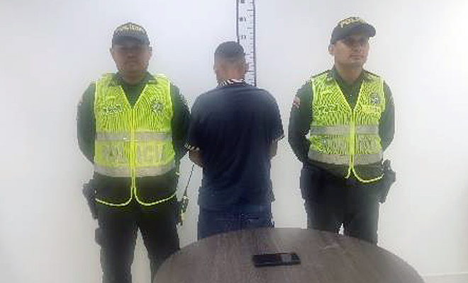 Policía capturó un hombre que hurtó mediante atraco el celular de una mujer en Villavicencio