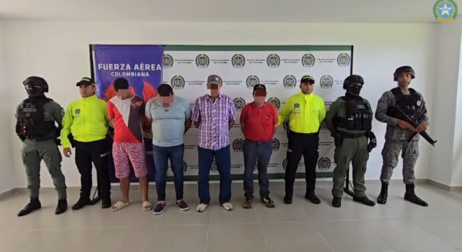 Se les imputó los delitos de secuestro simple, hurto calificado y abigeato agravado 