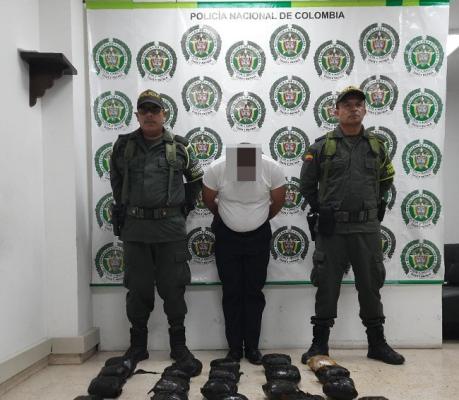 Capturado por tráfico, fabricación o porte de estupefacientes