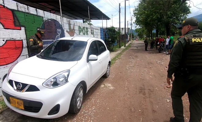 Policía recuperó en tiempo record Vehículo que había sido hurtado en Villavicencio