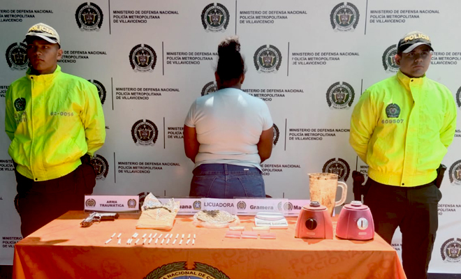 Policía desmanteló vivienda dedicada al expendio de estupefacientes en Villavicencio