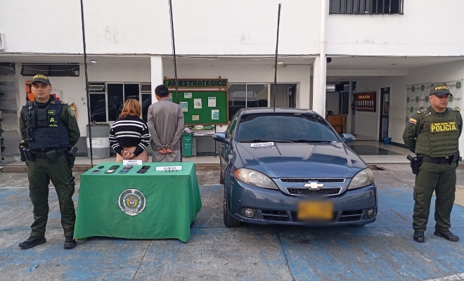 Acción oportuna policía frustra intento de hurto y garantiza la seguridad ciudadana en Chinchiná