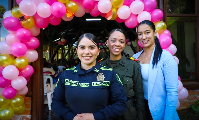 450 mujeres que transforman la seguridad y la convivencia en Caldas