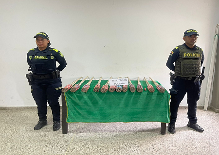 El escuadrón anti pólvora continúa realizando controles para dar resultados