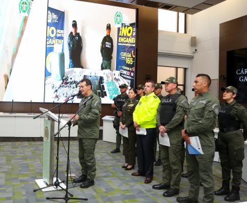 Operación Nacional contra la Extorsión en 18 centros carcelarios