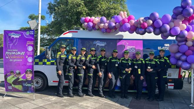 Policía en Neiva, lanza la “Patrulla Purpura”