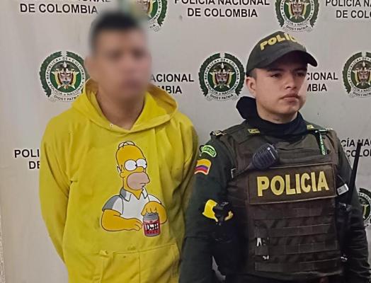 "Orejas" fue capturado por hurto 