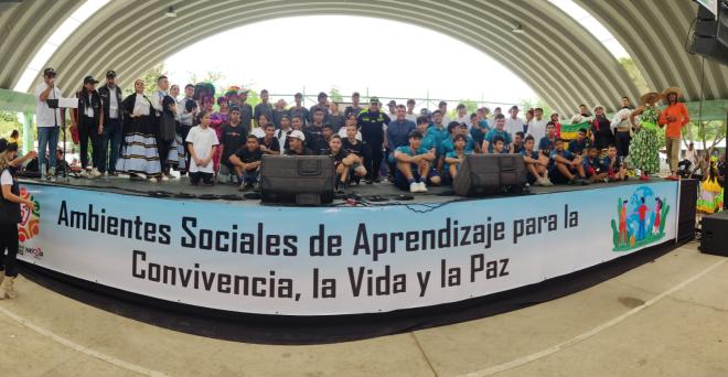 Encuentro del programa "Ambientes sociales de aprendizaje para la convivencia, la vida y la paz" 
