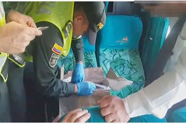 10 kilos de marihuana tipo cripy fueron incautados 