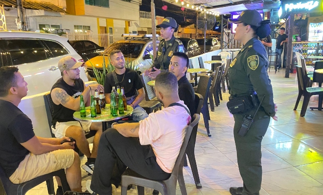 Operativos de prevención y control en Montería para amor y amistad