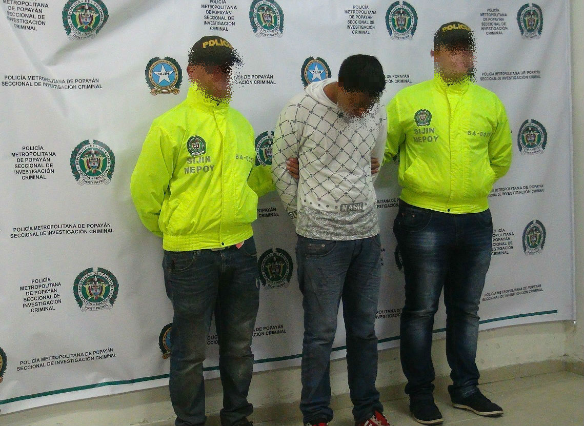 Sobre este hombre de ocupación vendedor ambulante, recaía una orden judicial por el delito de acceso carnal violento. 