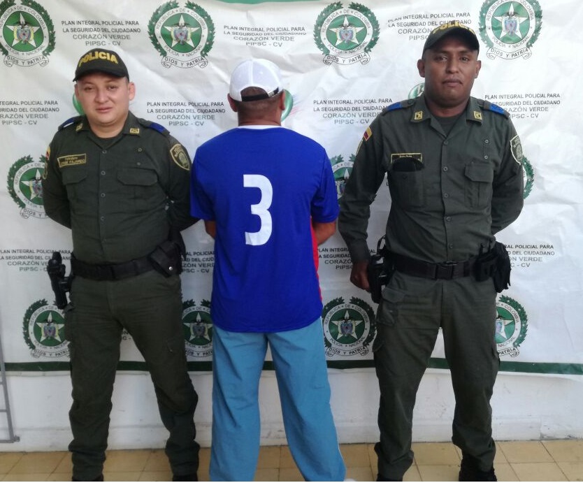 La persona fue capturada en el municipio de Lorica