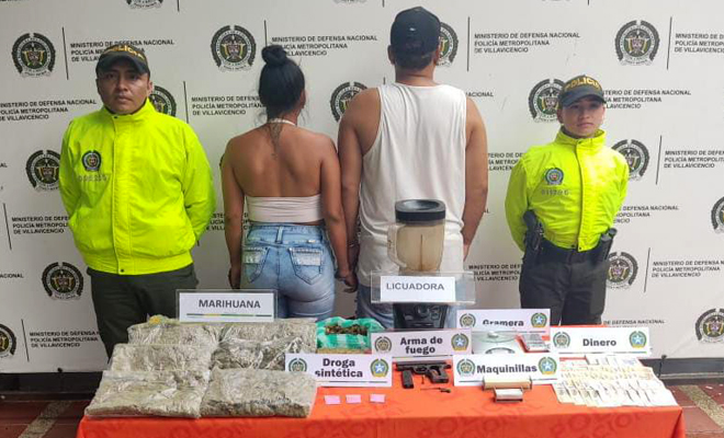 Capturados con 4,6 kilos de estupefacientes