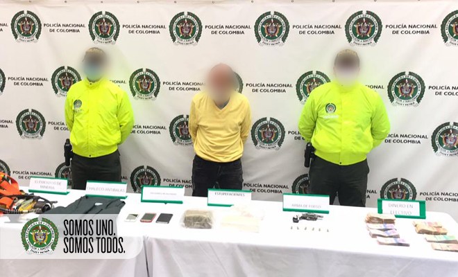 Capturado un hombre conocido como ‘Camila’, integrante del grupo criminal ‘robledo’