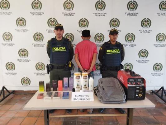 Capturado un hombre en flagrancia por el delito de hurto