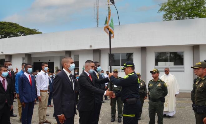 Curso Nro. 001 de estudiantes a Patrullero de Policía