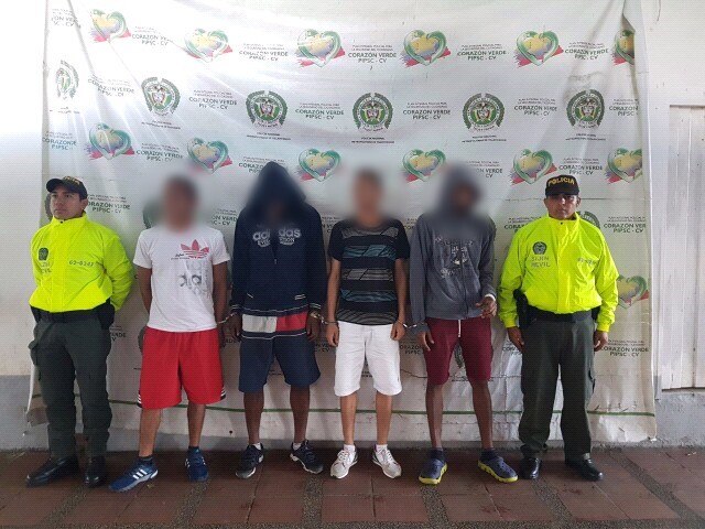 Se dedicaban al hurto de personas y hurto a establecimientos de comercio