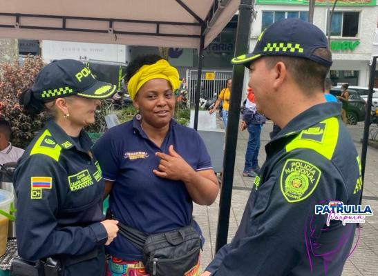Con el liderazgo de la Policía Nacional adelanta la 1era Feria de Emprendimiento Púrpura en la capital del Tolima.