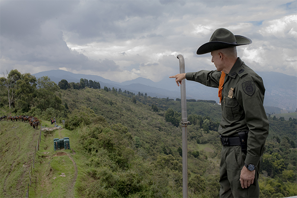 Llevamos acompañamiento y bienestar a policías y ciudadanía en las áreas rurales