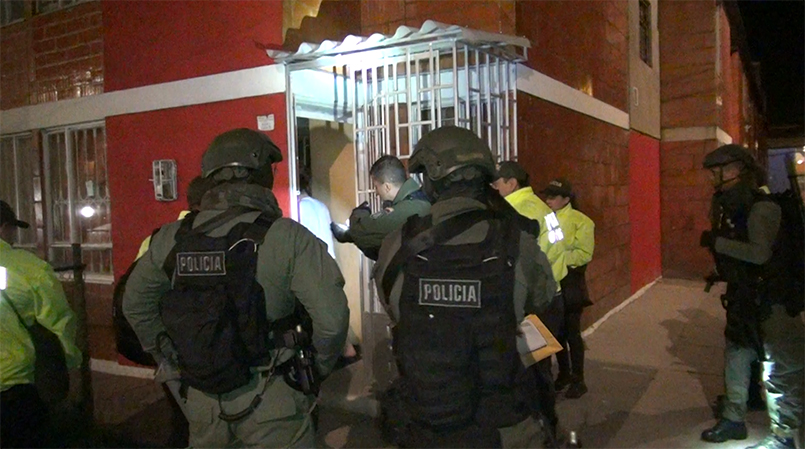 24-01-2018 desarticulada banda delincuencial "caracol"