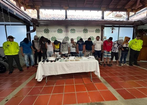 Desarticulado el grupo de delincuencia común organizado "Claverianos"