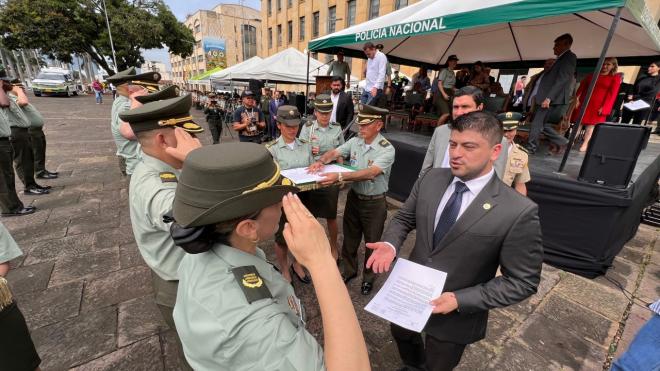131 años de historia y un solo legado, Dios y patria es un honor ser Policía.