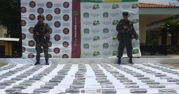 Estupefaciente incautado estaba valorado en 2.000.000 mil millones de pesos