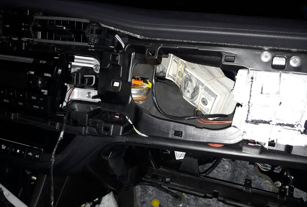 Actividades de control permitieron la incautación de más de 300 mil dólares