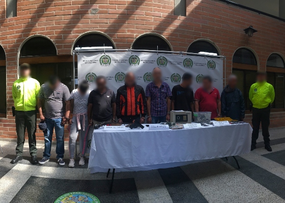 Golpe al grupo delincuencial “los 4x4” dedicados al hurto de vehículos