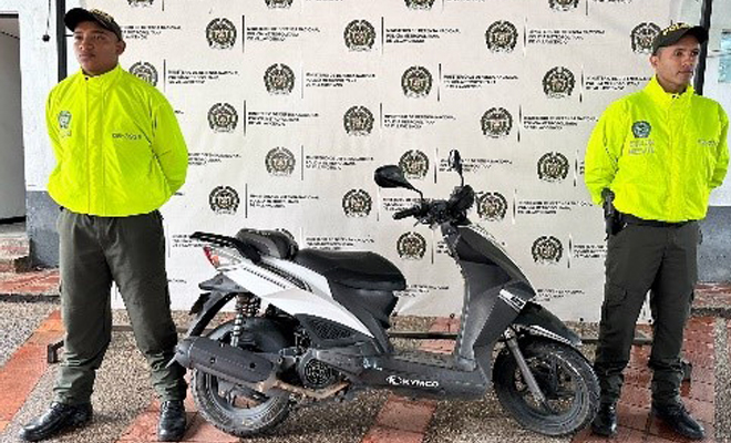 Gracias a las labores investigativas, registro y solicitud de antecedentes permitió la recuperación del rodante.