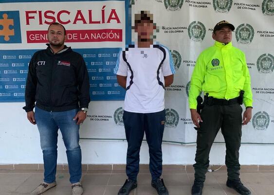 Captura de un sujeto conocido como 'Rolo' 