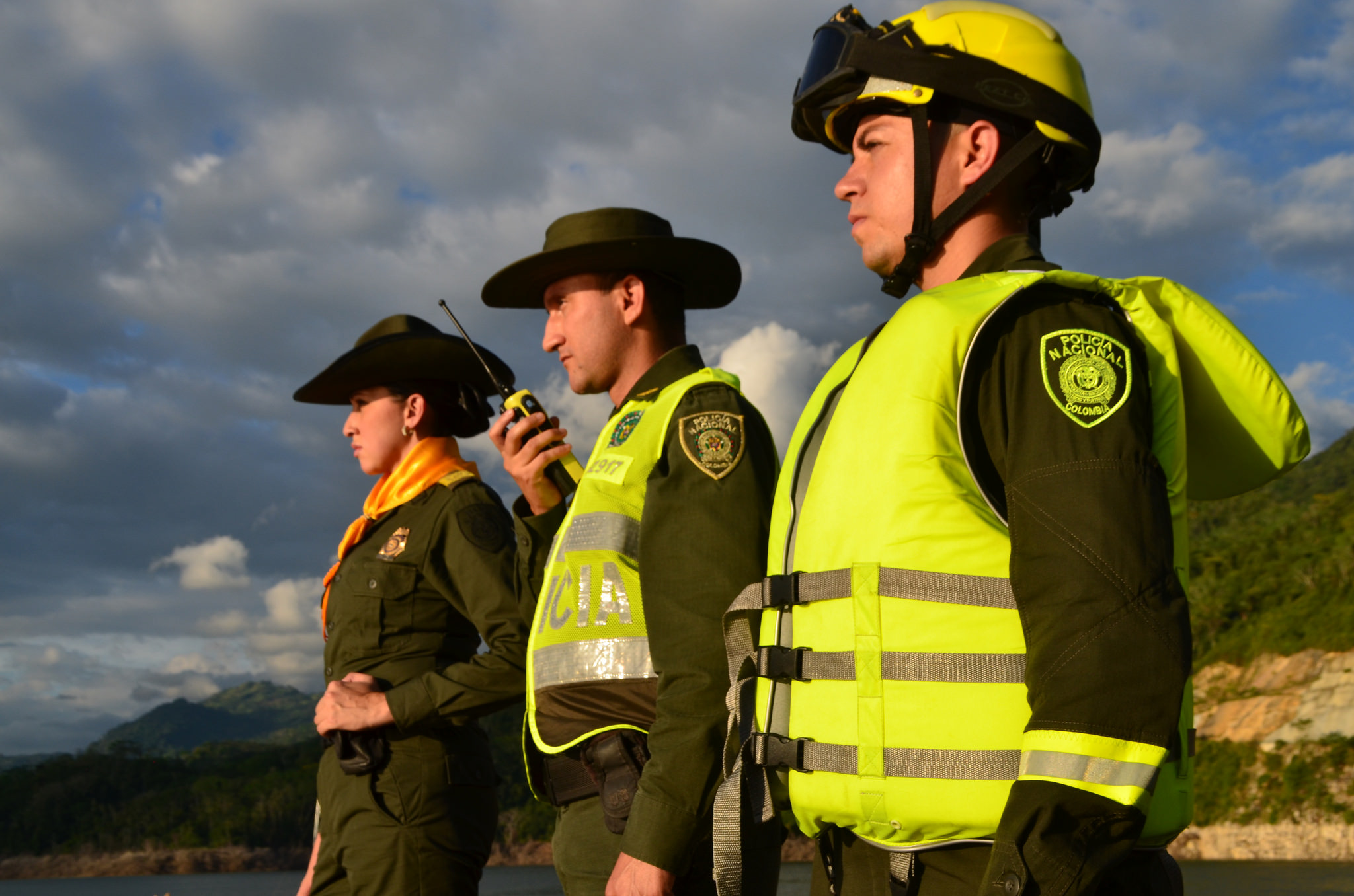 Nuevo dispositivo policial para fortalecer la seguridad en la represa de Topocoro