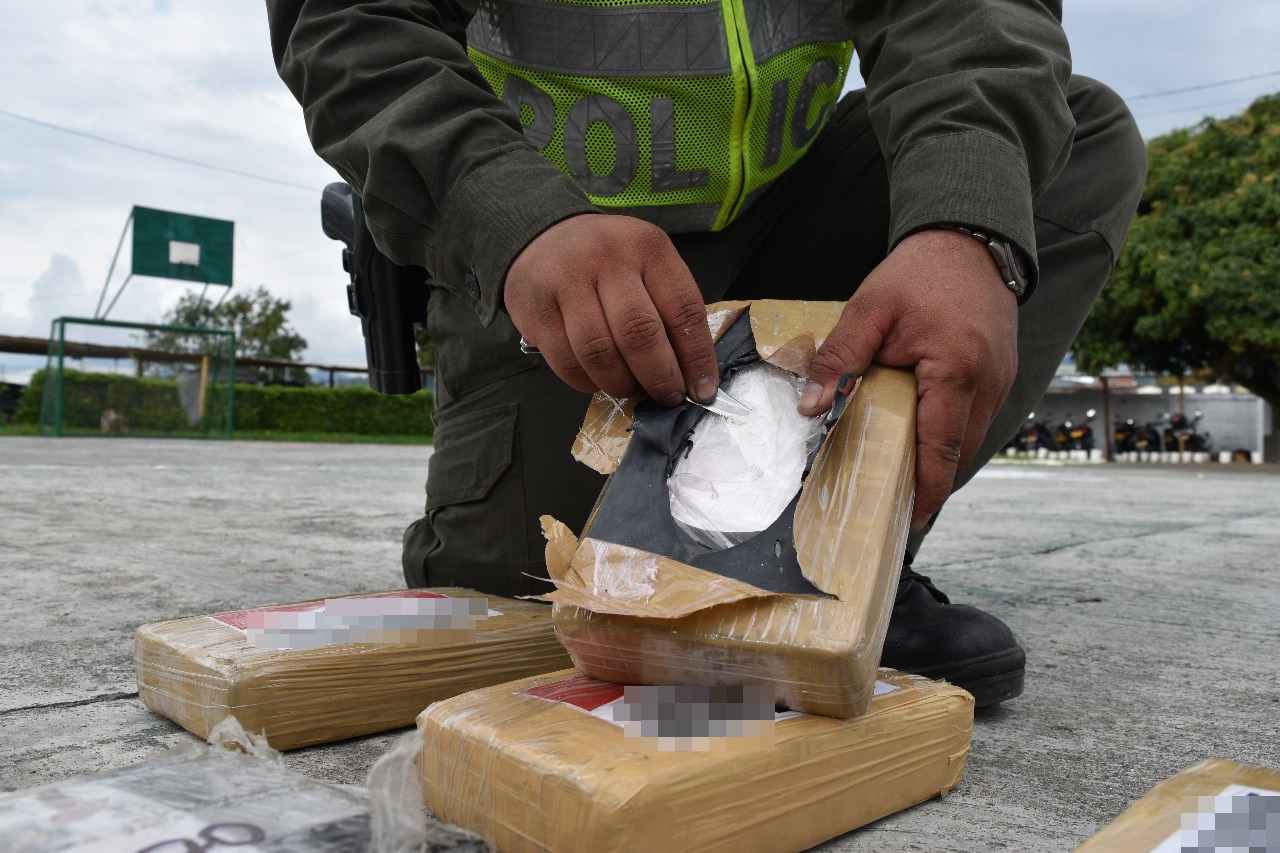 Policía en Risaralda incauta  más de 270 kilos de cocaína 