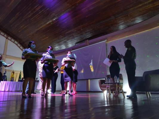 Policías galardonados 