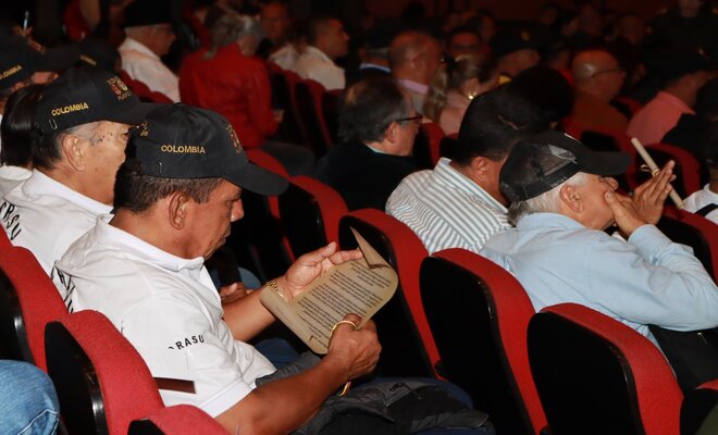 Veteranos de la Policía Nacional y las Fuerzas Militares festejados en su día 