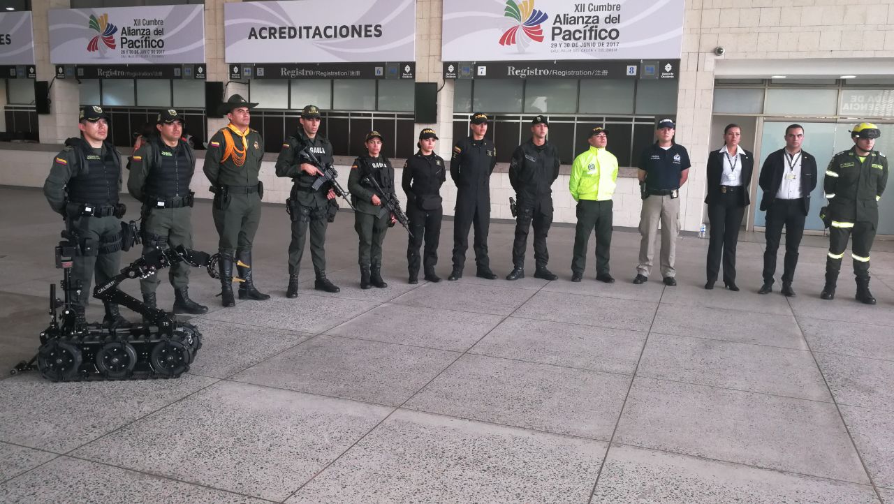 Más de 2000 uniformados dispuestos en Cali para seguridad del evento
