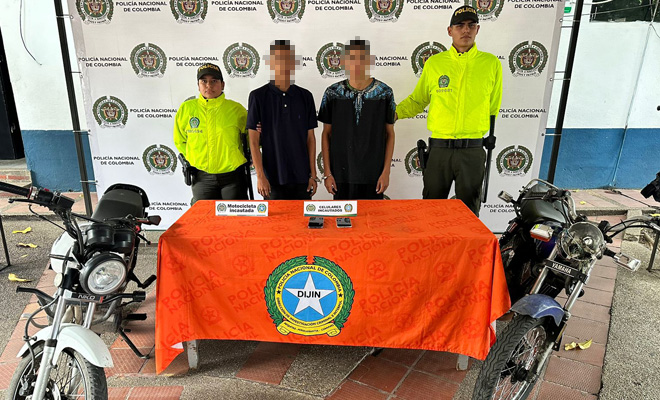 A la cárcel fueron enviados "Gansito" y "Pulsarete", responsables de la mayoría de los hurtos a personas y motocicletas en el corredor ecológico de Villavicencio